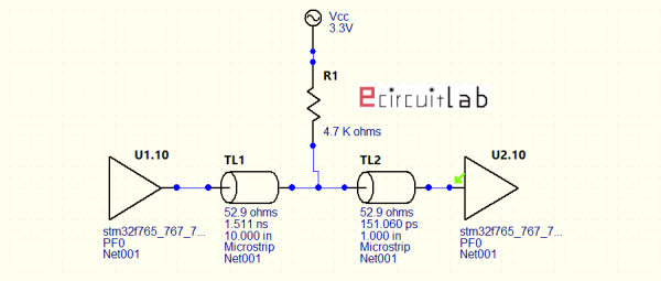 对于STM32的I2C Layout走线多长合适呢？